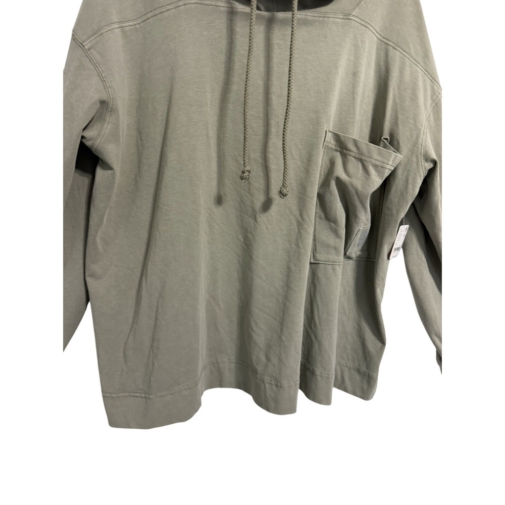 Free People FP Movement Sage Stone Green Cowl Neck Hoodie XS OB2121148 NWT‎ - Picture 5 of 10
